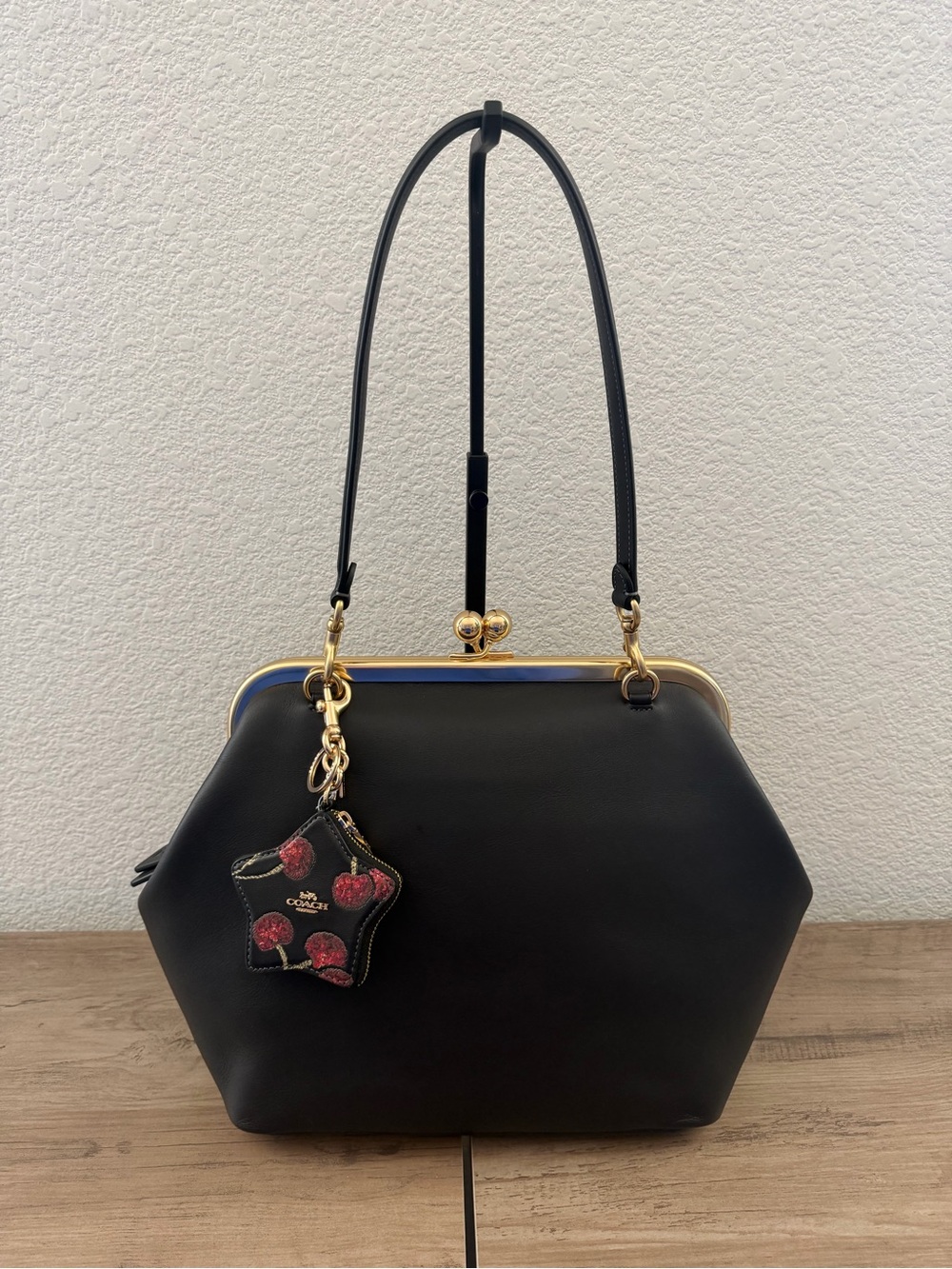 Coach Star Bag Charm With Cherry Print - Picture 4 of 4